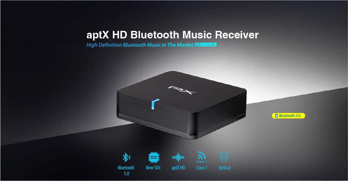 aptX HD Bluetooth® music receiver 