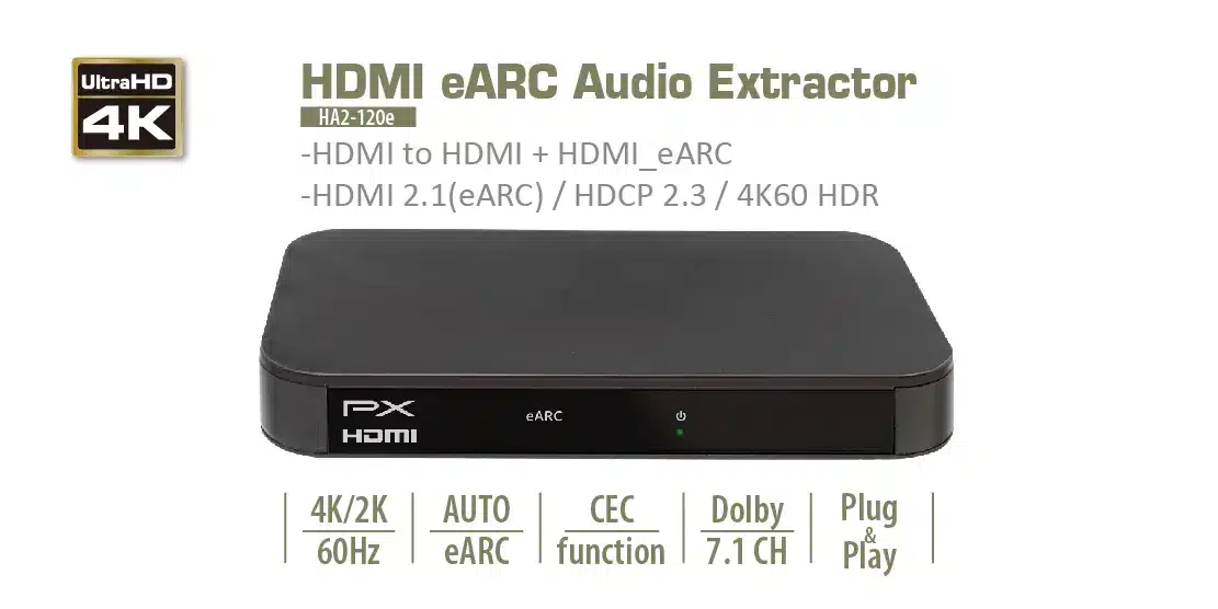 HDMI audio extractor