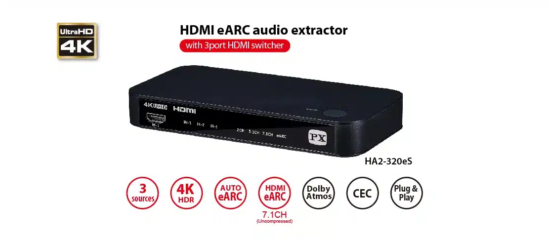 HDMI eARC Audio extractor