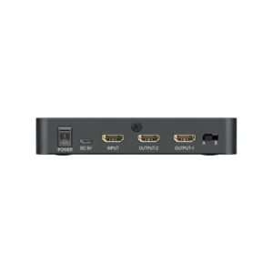 HDMI 2.0 1x2 HDMI splitter: 1 input 2 outputs, UltraHD 4K, auto downscaling