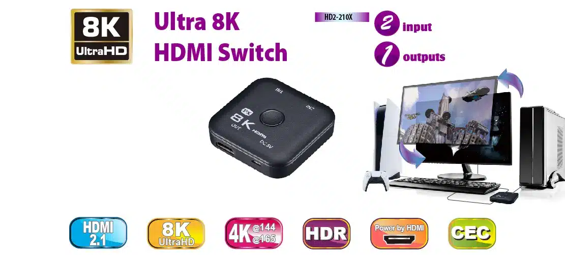 Ultra 8K HDMI switch