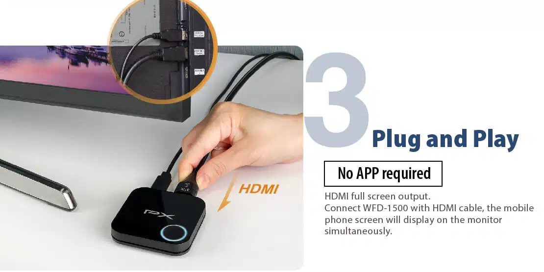 1080p Wireless display adaptor