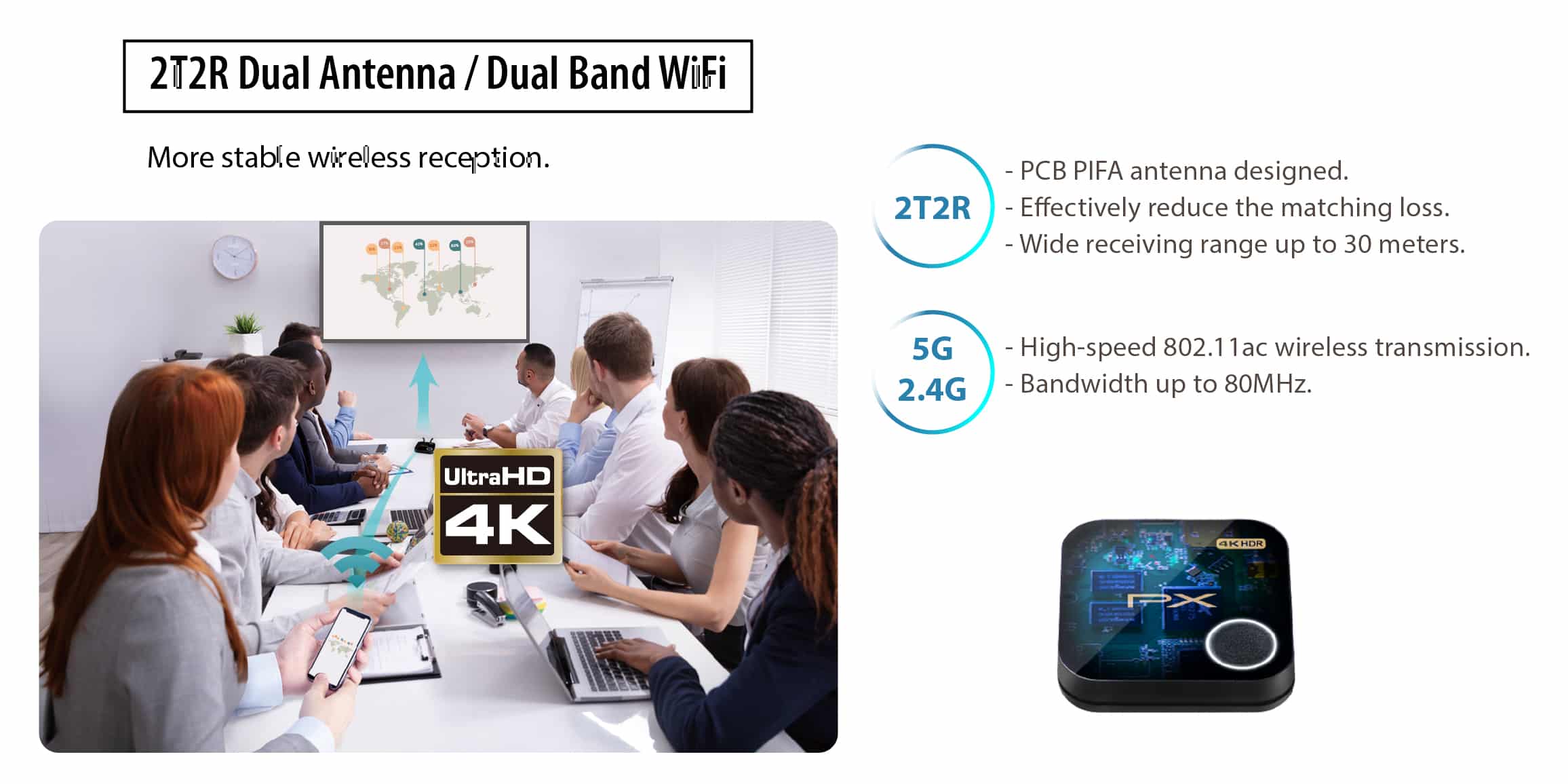 WFD-5000A wireless display adaptor