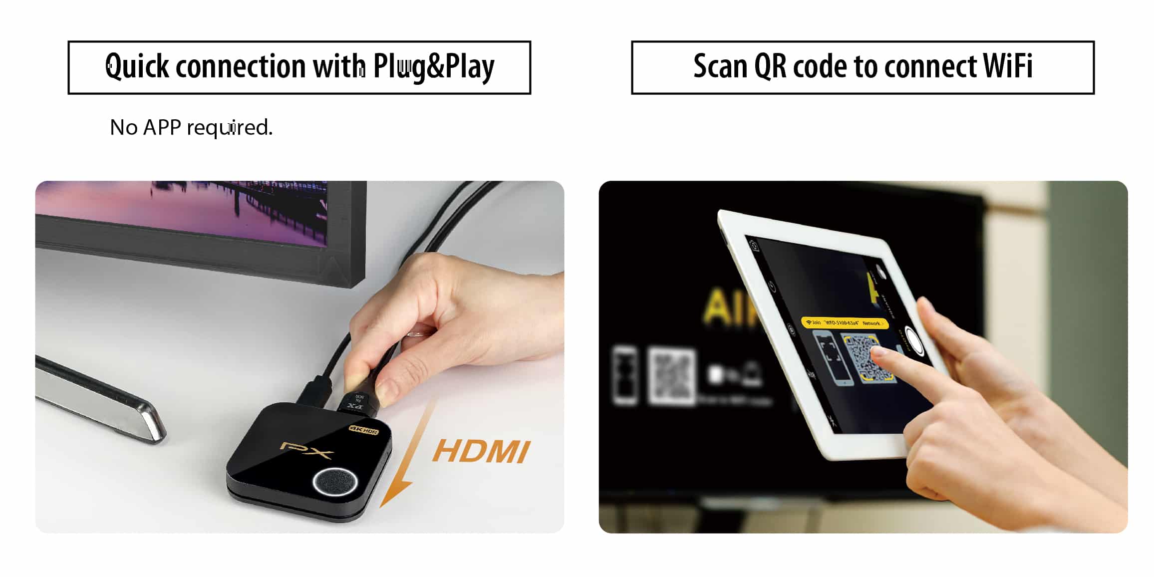 WFD-5000A wireless display adaptor