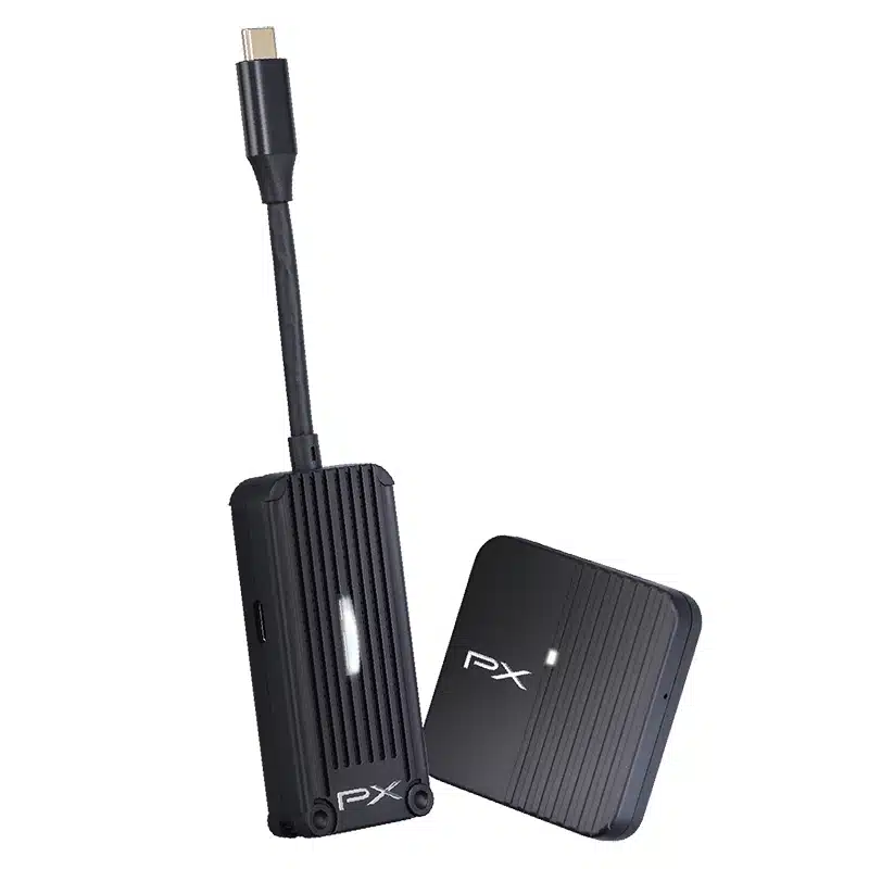 1080P Full HD portable wireless extender streaming video to HDTV, wireless 165ft, USB-C