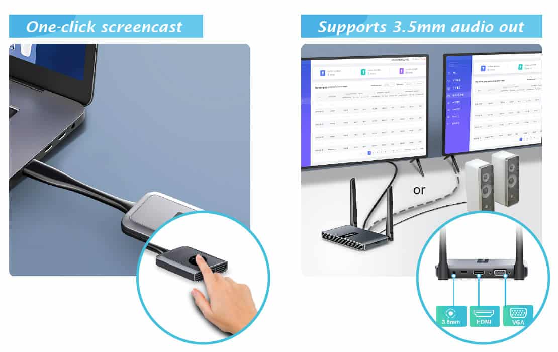 low latency wireless HDMI Wireless 1080p HDMI transmitter and receiver - 100 ft.