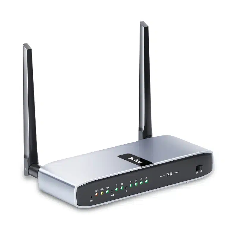 WTR-PRO3 wireless HDMI transmitter and receiver side view- RX