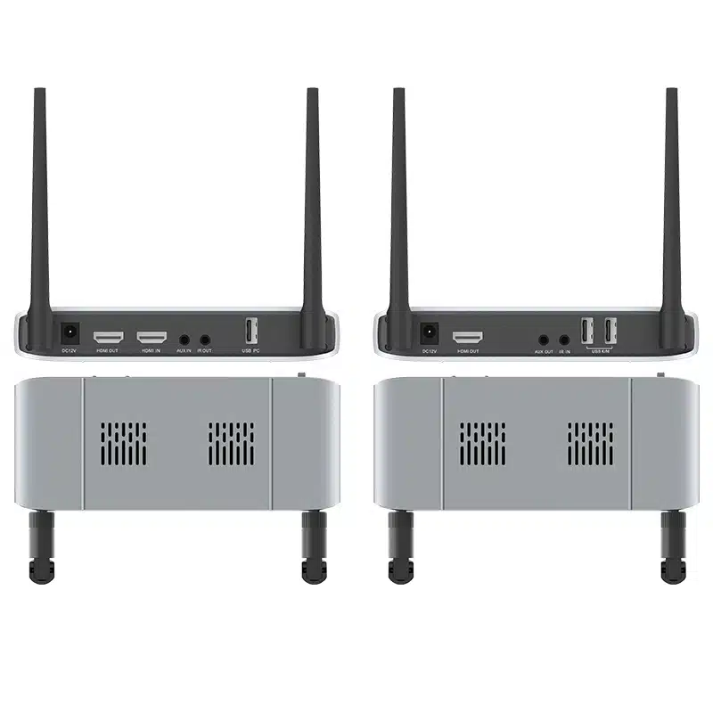WTR-PRO3 wireless HDMI transmitter and receiver rear view